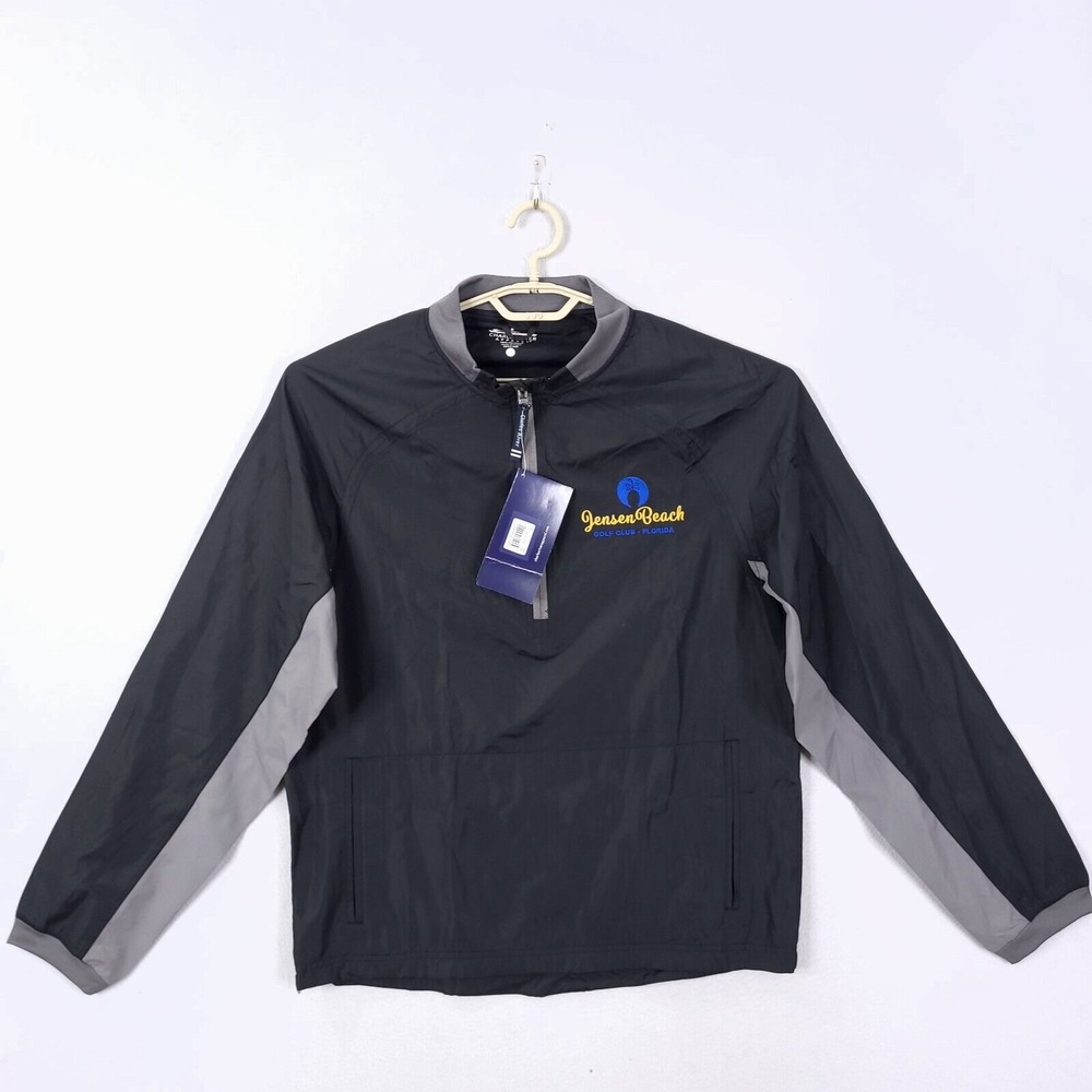 Charles River Apparel Bunker Windshirt Huaian Golf Rain Jacket Mens Medium NEW